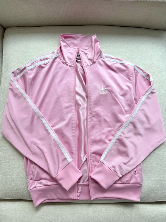 adidas Tops - NWOT Adidas Loose Track Top — True Pink (XS)